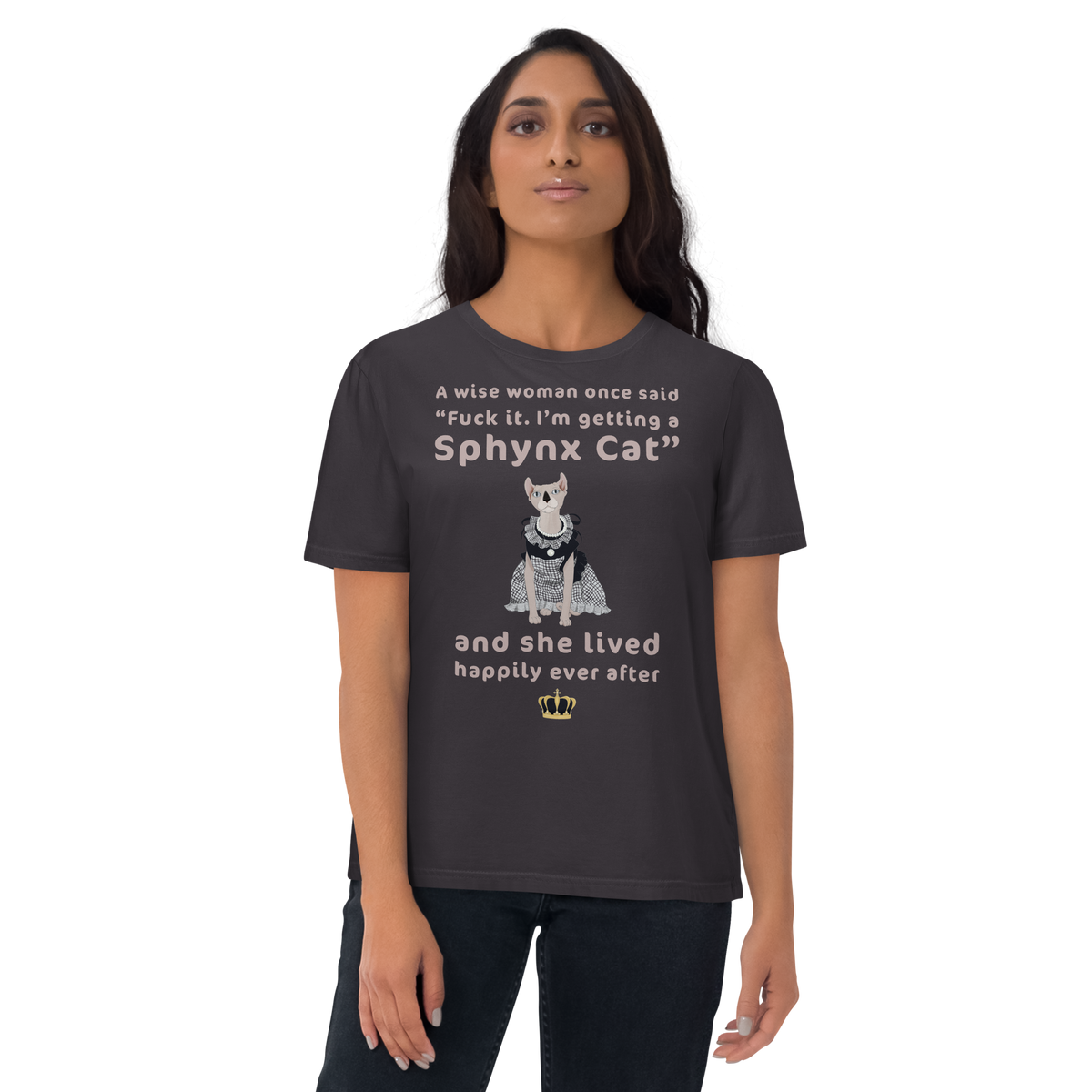 "FUCK IT - I'M GETTING A SPHYNX CAT" ECO TEE by ReNewedPet