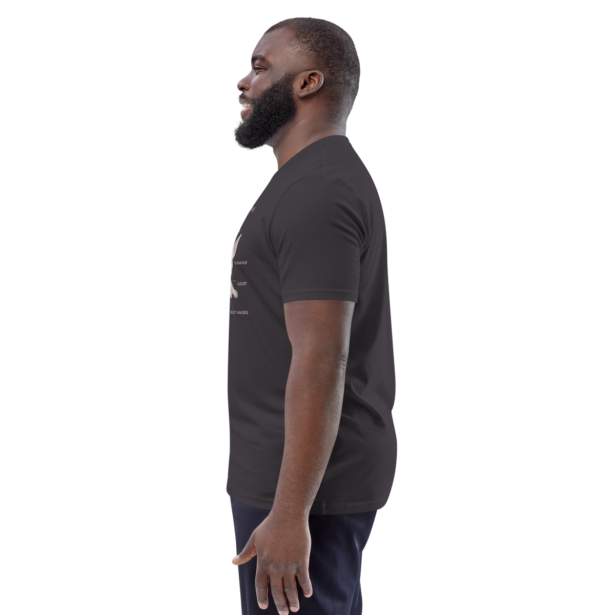 "ANATOMY OF A SPHYNX" UNISEX ORGANIC TEE by ReNewedPet