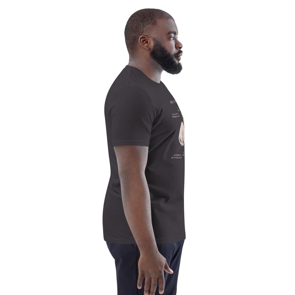 "ANATOMY OF A SPHYNX" UNISEX ORGANIC TEE by ReNewedPet