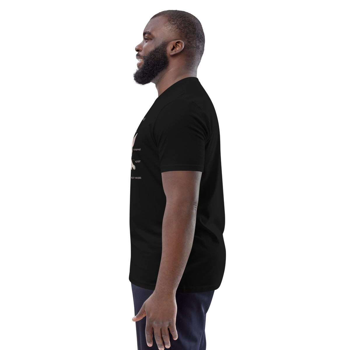 "ANATOMY OF A SPHYNX" UNISEX ORGANIC TEE by ReNewedPet