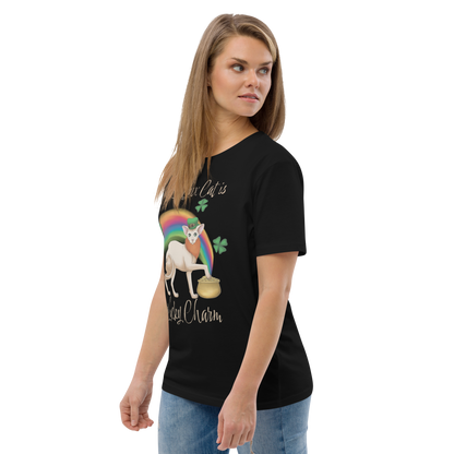 "MY SPHYNX CAT IS MY LUCKY CHARM" - UNISEX TEE by ReNewedPet