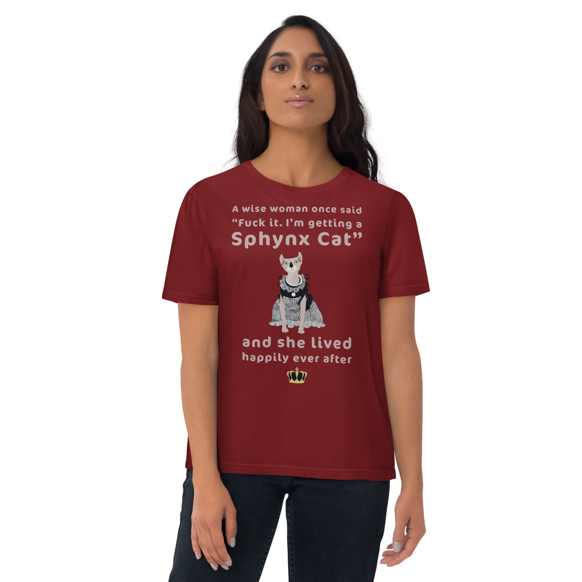 "FUCK IT - I'M GETTING A SPHYNX CAT" ECO TEE by ReNewedPet