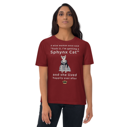 "FUCK IT - I'M GETTING A SPHYNX CAT" ECO TEE by ReNewedPet