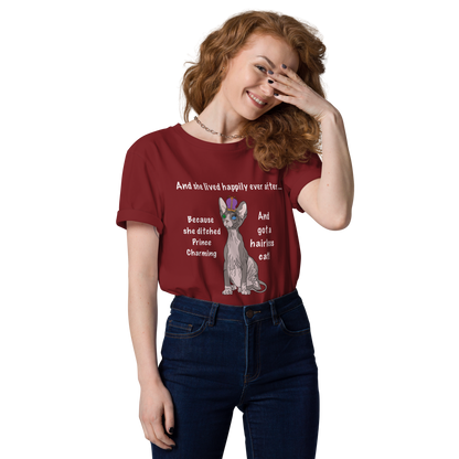 "DITCHED PRINCE CHARMING & GOT A SPHYNX CAT" ECO TEE by ReNewedPet