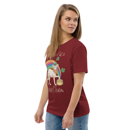 "MY SPHYNX CAT IS MY LUCKY CHARM" - UNISEX TEE by ReNewedPet