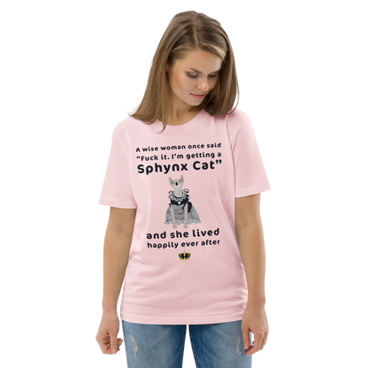 "FUCK IT - I'M GETTING A SPHYNX CAT" ECO TEE by ReNewedPet