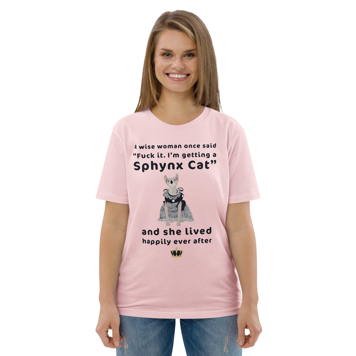 "FUCK IT - I'M GETTING A SPHYNX CAT" ECO TEE by ReNewedPet