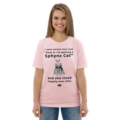"FUCK IT - I'M GETTING A SPHYNX CAT" ECO TEE by ReNewedPet