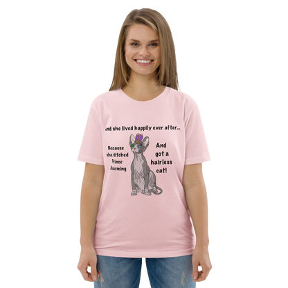 "DITCHED PRINCE CHARMING & GOT A SPHYNX CAT" ECO TEE by ReNewedPet