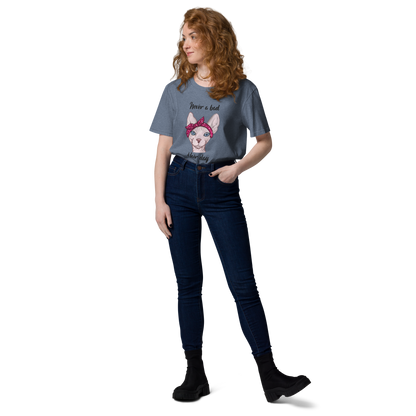 "NEVER A BAD HAIR DAY" UNISEX ECO TEE by ReNewedPet