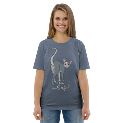 "I LOVE SPHYNX STARFISH" UNISEX ECO TEE by ReNewedPet