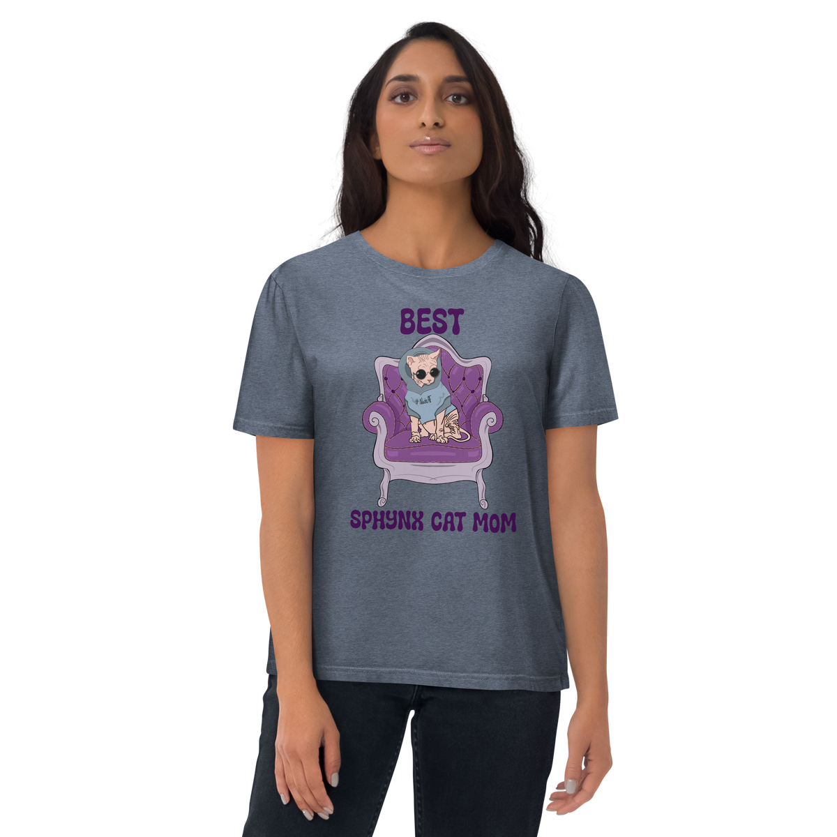 "BEST SPHYNX CAT MOM" ECO TEE by ReNewedPet