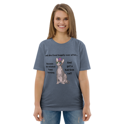 "DITCHED PRINCE CHARMING & GOT A SPHYNX CAT" ECO TEE by ReNewedPet