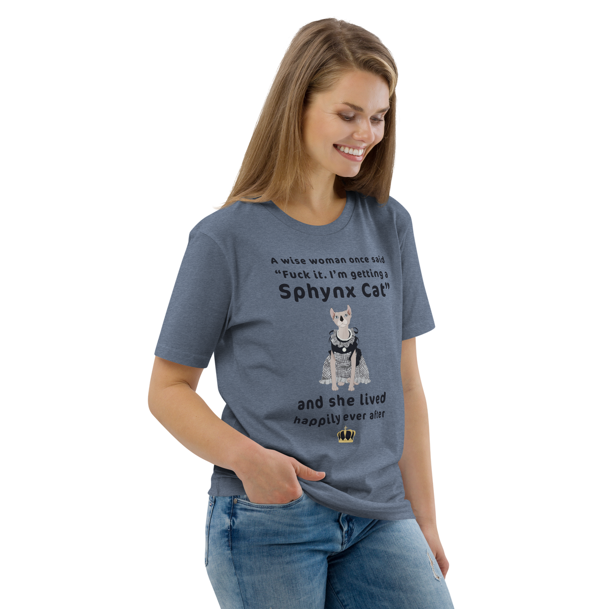 "FUCK IT - I'M GETTING A SPHYNX CAT" ECO TEE by ReNewedPet