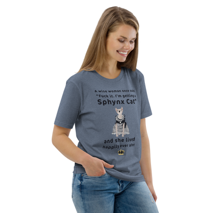 "FUCK IT - I'M GETTING A SPHYNX CAT" ECO TEE by ReNewedPet