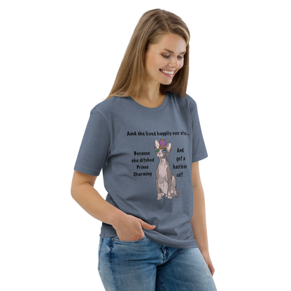 "DITCHED PRINCE CHARMING & GOT A SPHYNX CAT" ECO TEE by ReNewedPet