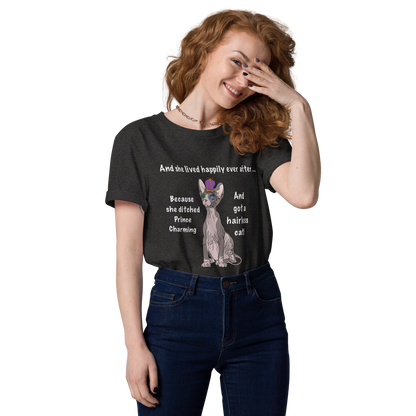 "DITCHED PRINCE CHARMING & GOT A SPHYNX CAT" ECO TEE by ReNewedPet