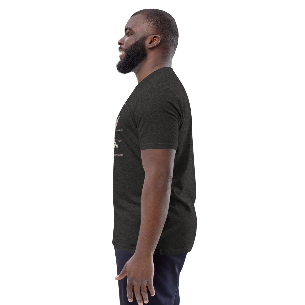 "ANATOMY OF A SPHYNX" UNISEX ORGANIC TEE by ReNewedPet