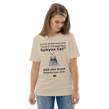 "FUCK IT - I'M GETTING A SPHYNX CAT" ECO TEE by ReNewedPet