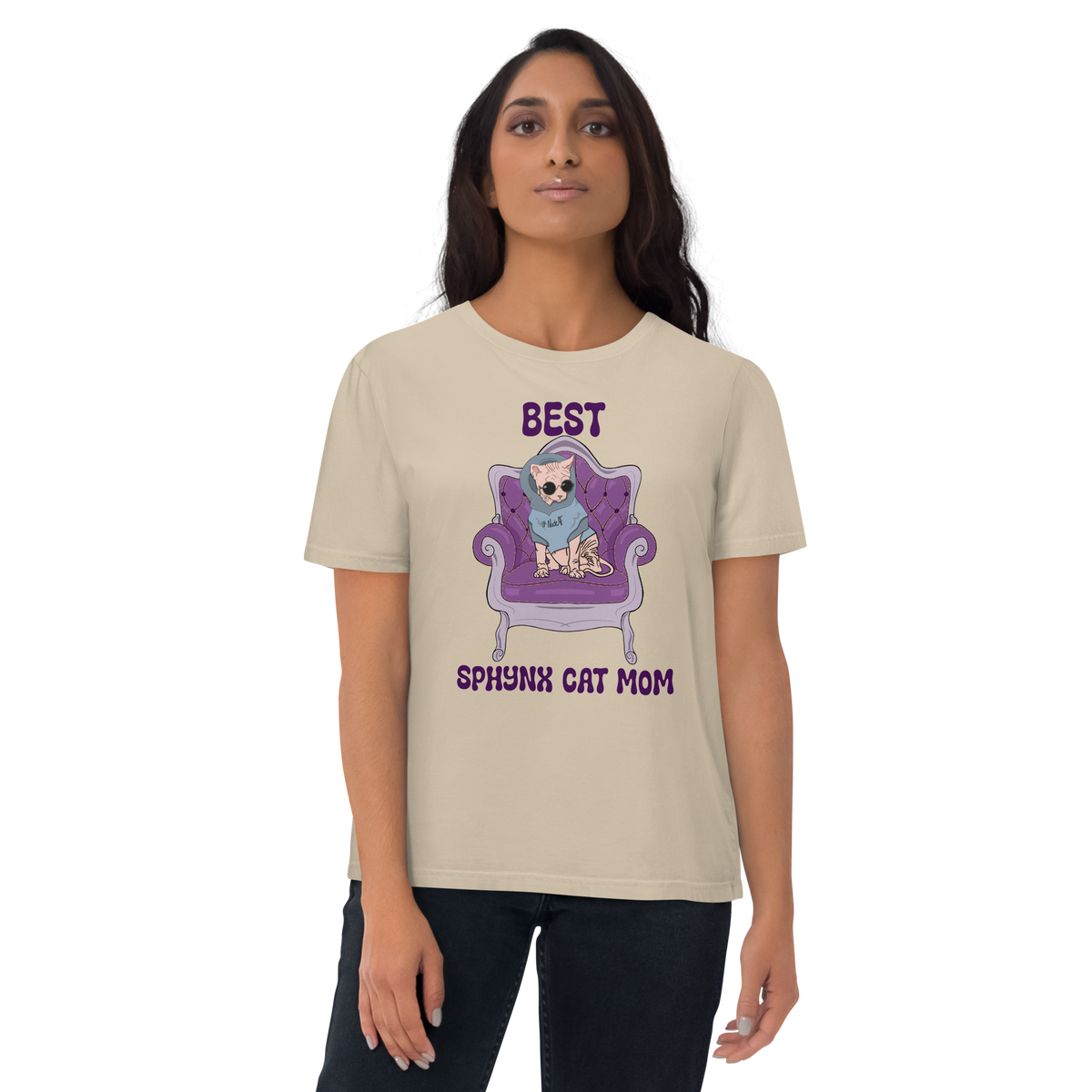 "BEST SPHYNX CAT MOM" ECO TEE by ReNewedPet