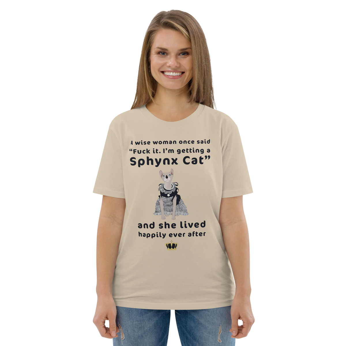 "FUCK IT - I'M GETTING A SPHYNX CAT" ECO TEE by ReNewedPet
