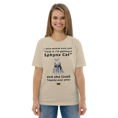 "FUCK IT - I'M GETTING A SPHYNX CAT" ECO TEE by ReNewedPet