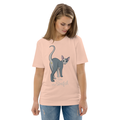 "I LOVE SPHYNX STARFISH" UNISEX ECO TEE by ReNewedPet