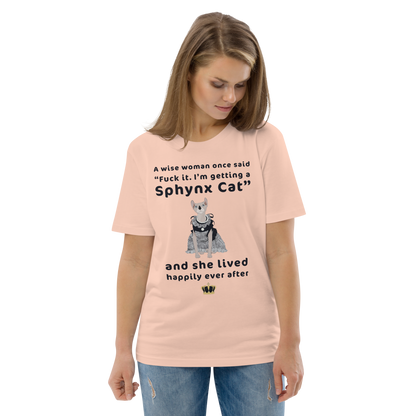 "FUCK IT - I'M GETTING A SPHYNX CAT" ECO TEE by ReNewedPet