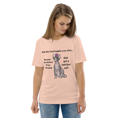 "DITCHED PRINCE CHARMING & GOT A SPHYNX CAT" ECO TEE by ReNewedPet