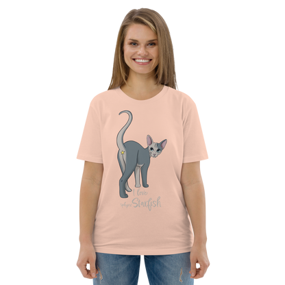 "I LOVE SPHYNX STARFISH" UNISEX ECO TEE by ReNewedPet