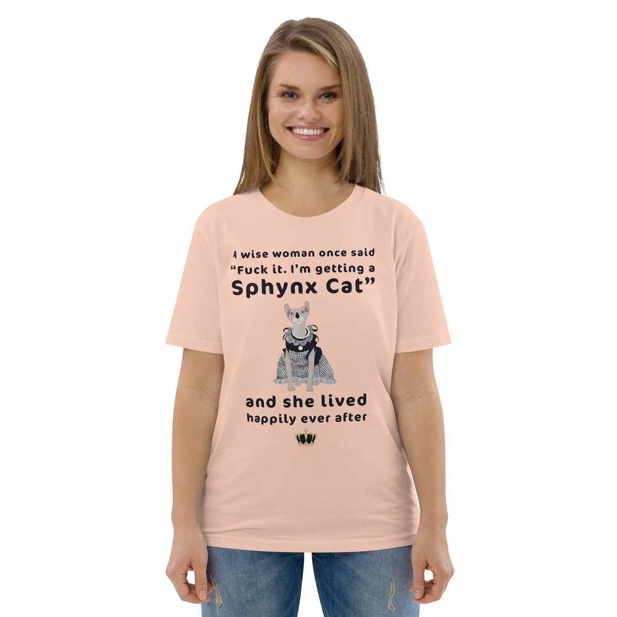 "FUCK IT - I'M GETTING A SPHYNX CAT" ECO TEE by ReNewedPet