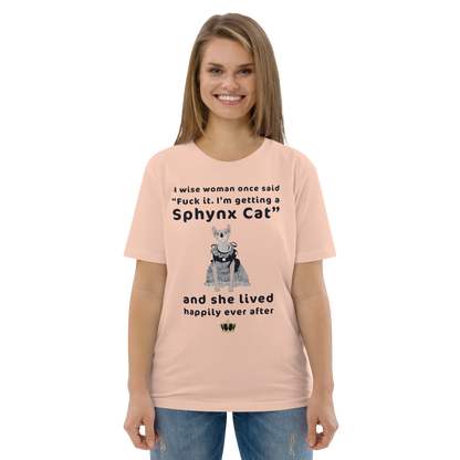 "FUCK IT - I'M GETTING A SPHYNX CAT" ECO TEE by ReNewedPet