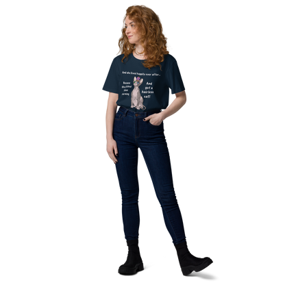 "DITCHED PRINCE CHARMING & GOT A SPHYNX CAT" ECO TEE by ReNewedPet