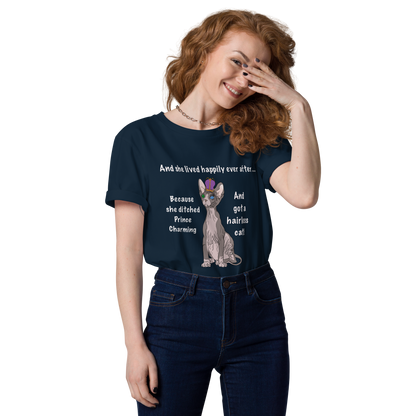 "DITCHED PRINCE CHARMING & GOT A SPHYNX CAT" ECO TEE by ReNewedPet