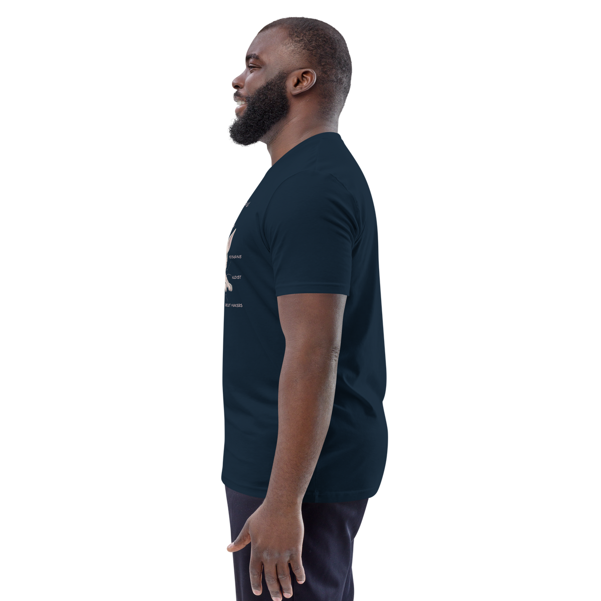 "ANATOMY OF A SPHYNX" UNISEX ORGANIC TEE by ReNewedPet