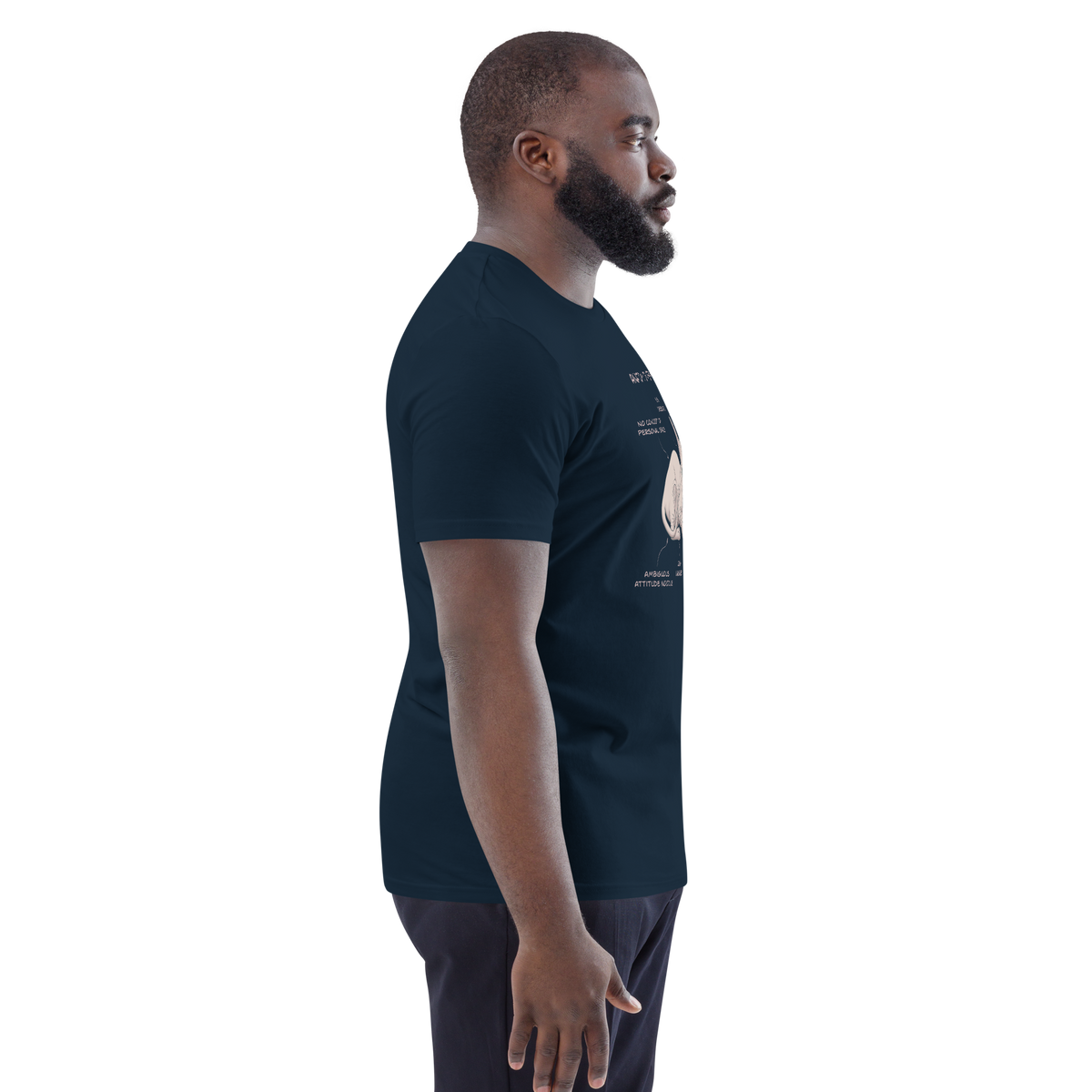 "ANATOMY OF A SPHYNX" UNISEX ORGANIC TEE by ReNewedPet