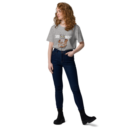 "SEND NUDES" UNISEX ECO TEE by ReNewedPet