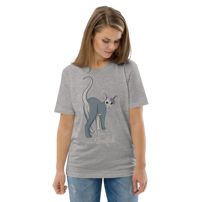 "I LOVE SPHYNX STARFISH" UNISEX ECO TEE by ReNewedPet