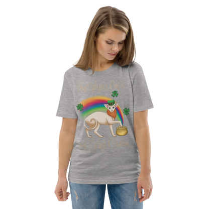 "MY SPHYNX CAT IS MY LUCKY CHARM" - UNISEX TEE by ReNewedPet