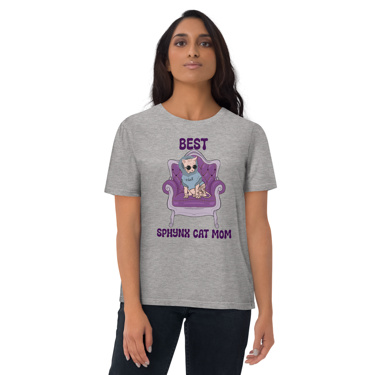 "BEST SPHYNX CAT MOM" ECO TEE by ReNewedPet