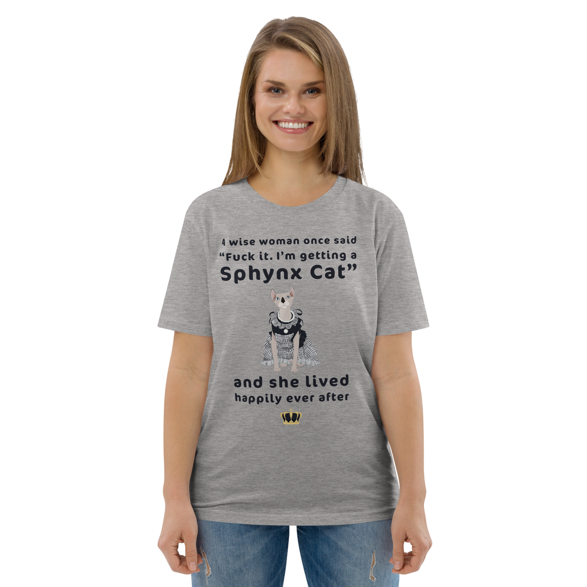 "FUCK IT - I'M GETTING A SPHYNX CAT" ECO TEE by ReNewedPet