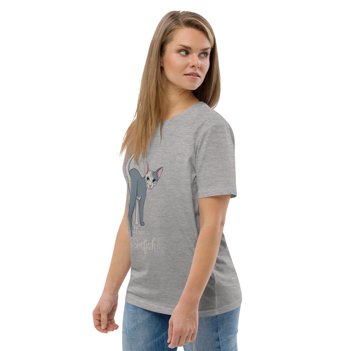 "I LOVE SPHYNX STARFISH" UNISEX ECO TEE by ReNewedPet