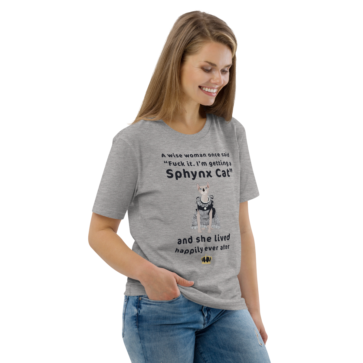 "FUCK IT - I'M GETTING A SPHYNX CAT" ECO TEE by ReNewedPet