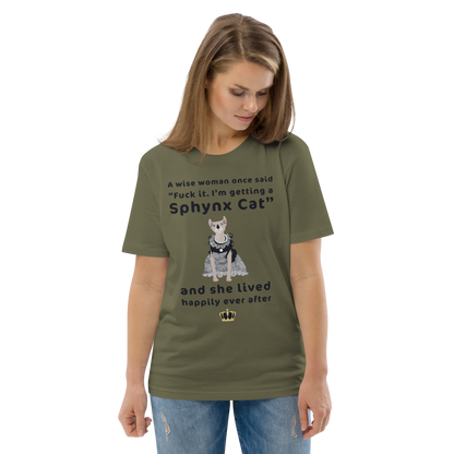 "FUCK IT - I'M GETTING A SPHYNX CAT" ECO TEE by ReNewedPet