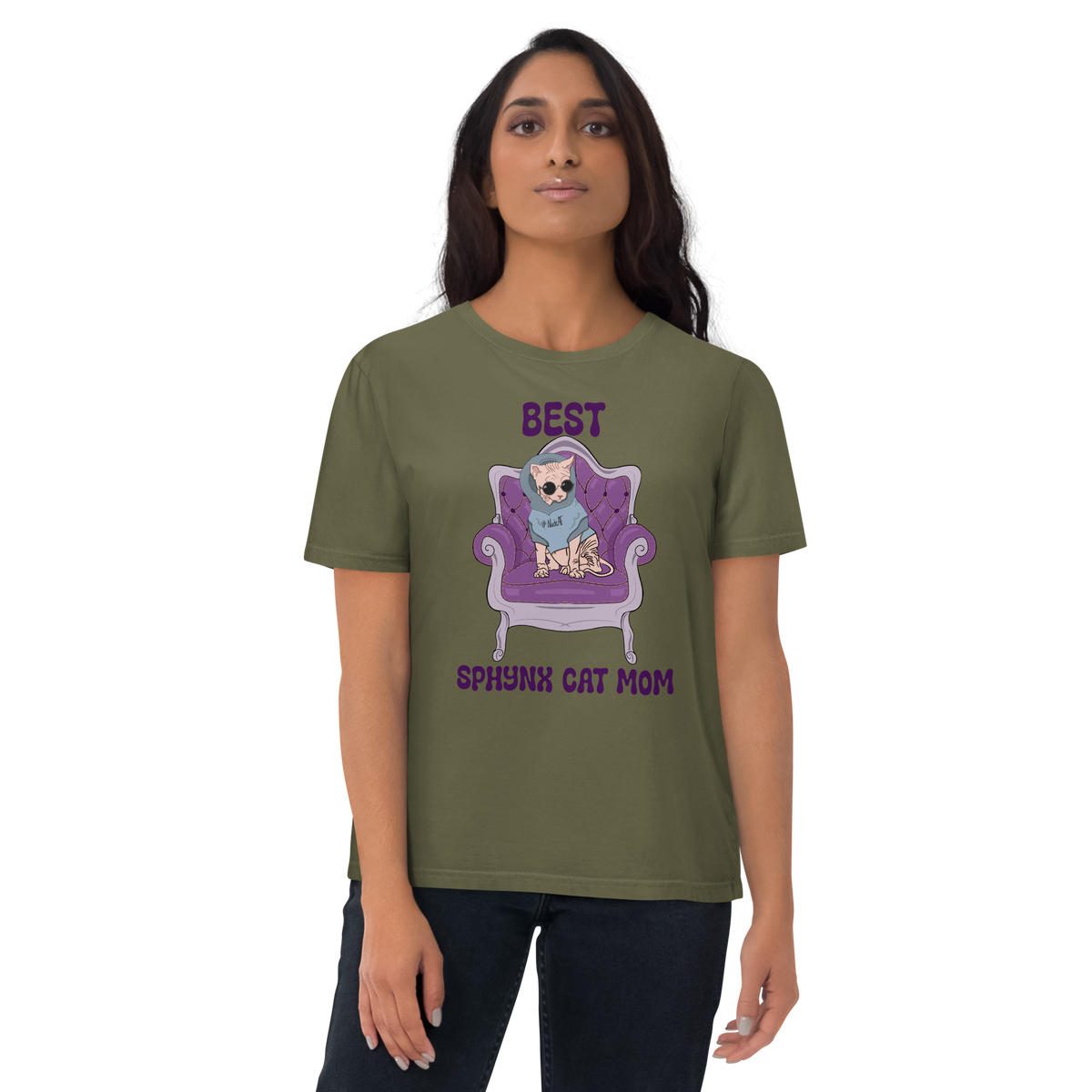 "BEST SPHYNX CAT MOM" ECO TEE by ReNewedPet