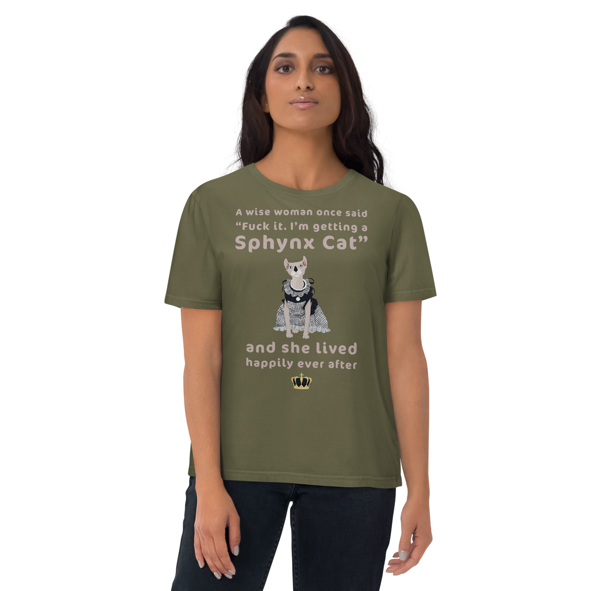 "FUCK IT - I'M GETTING A SPHYNX CAT" ECO TEE by ReNewedPet