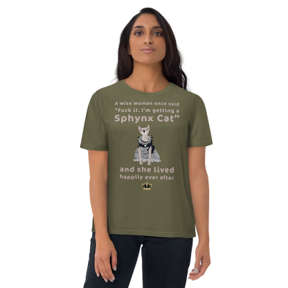 "FUCK IT - I'M GETTING A SPHYNX CAT" ECO TEE by ReNewedPet
