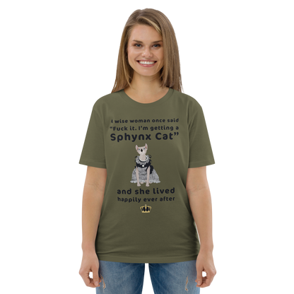 "FUCK IT - I'M GETTING A SPHYNX CAT" ECO TEE by ReNewedPet