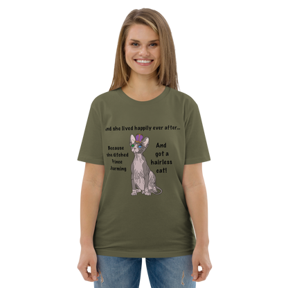 "DITCHED PRINCE CHARMING & GOT A SPHYNX CAT" ECO TEE by ReNewedPet