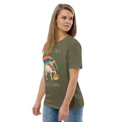 "MY SPHYNX CAT IS MY LUCKY CHARM" - UNISEX TEE by ReNewedPet